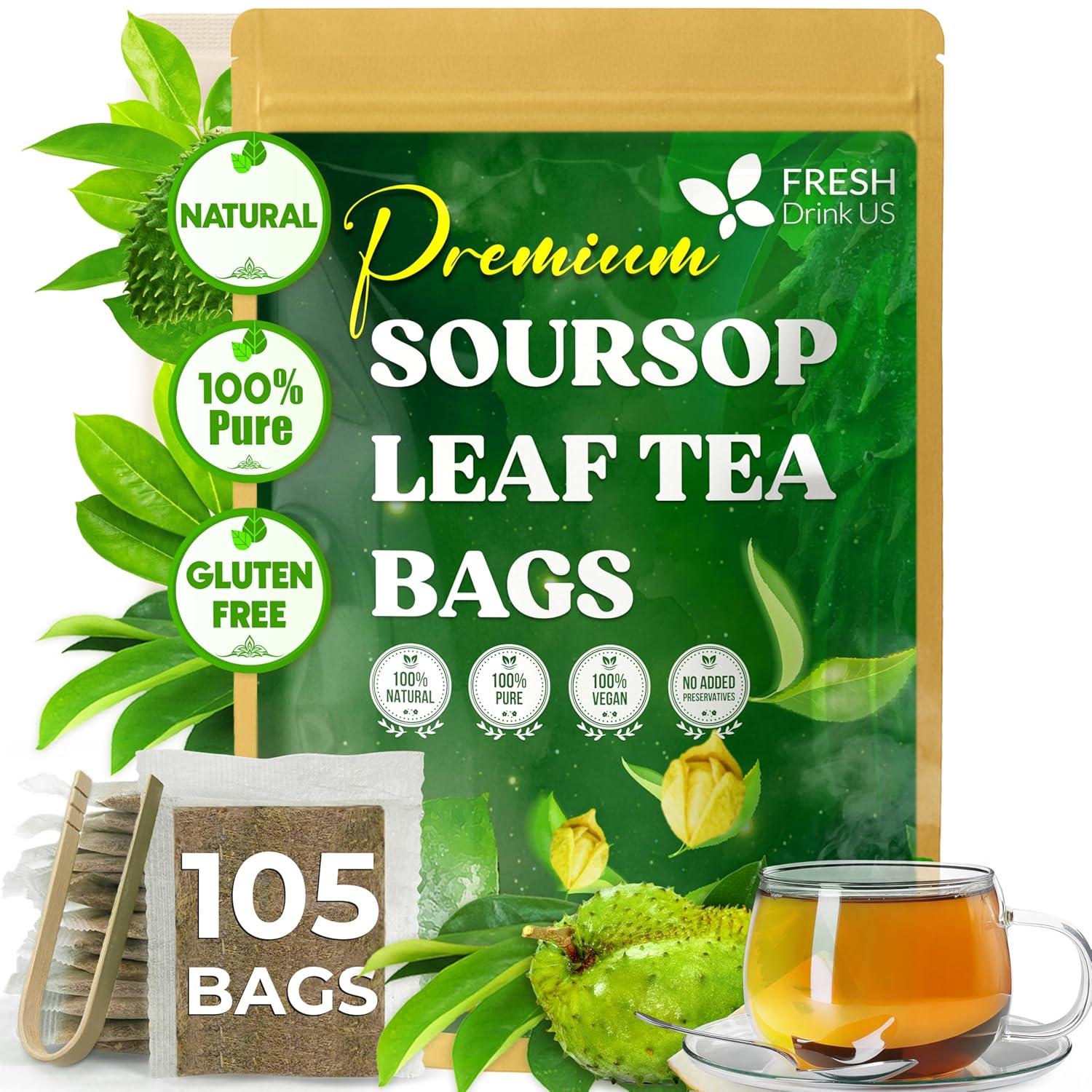 Soursop Leaves Tea Version 2