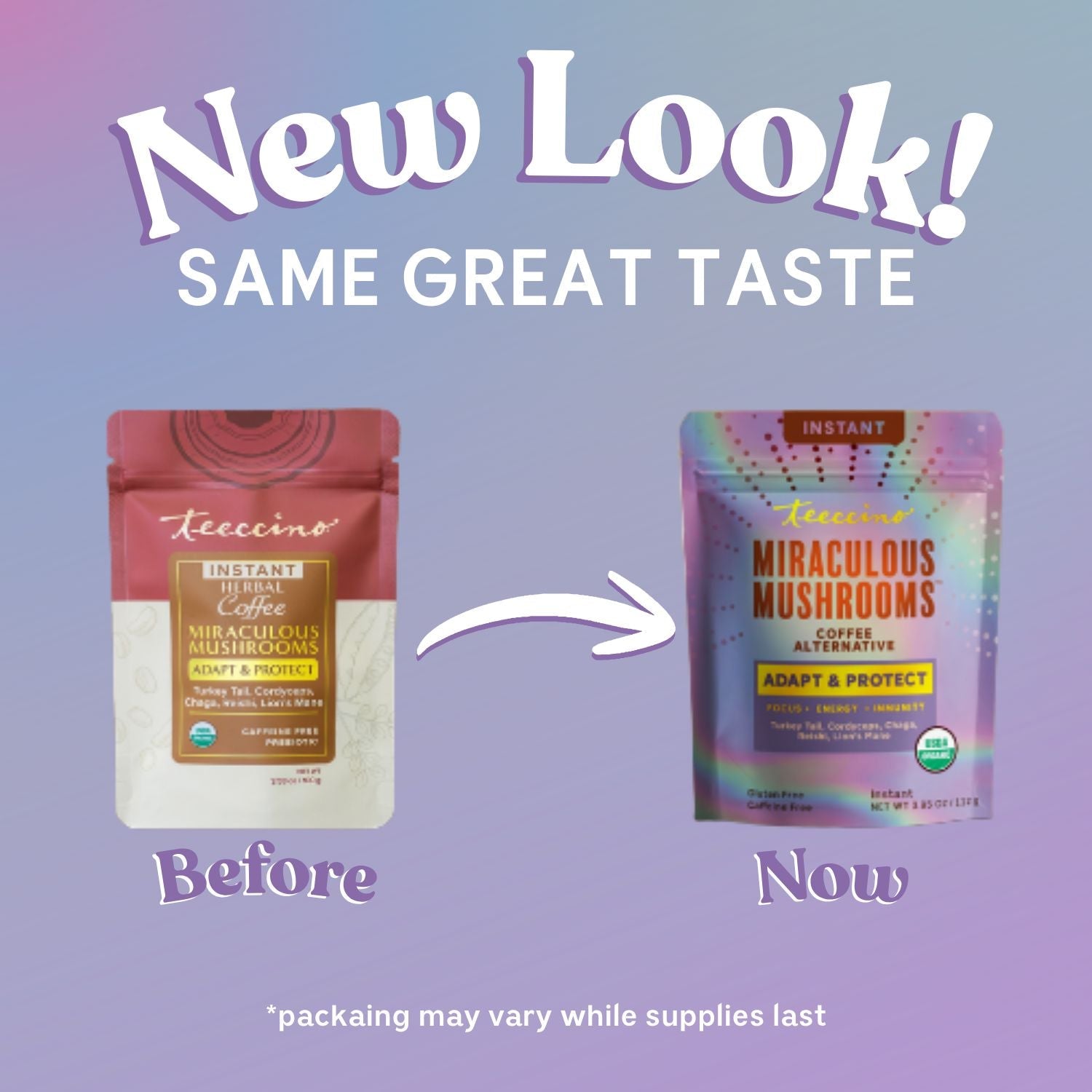Miraculous Mushrooms® Adapt & Protect Instant Herbal Coffee