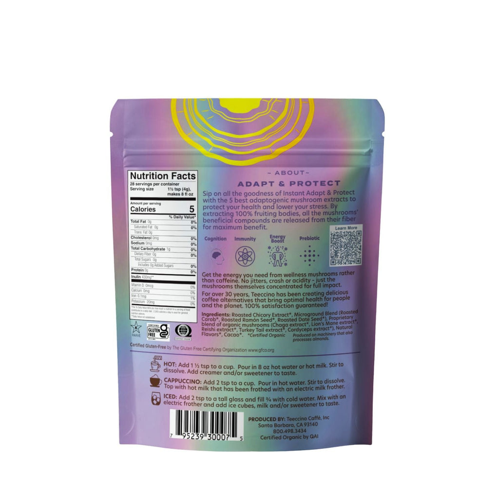 Miraculous Mushrooms® Adapt & Protect Instant Herbal Coffee