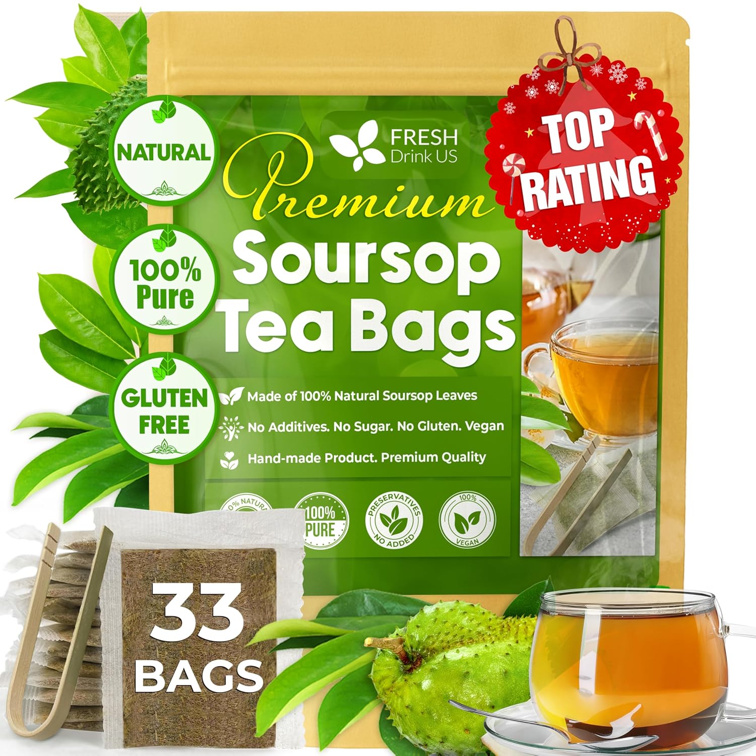 Soursop Leaves Tea Version 2