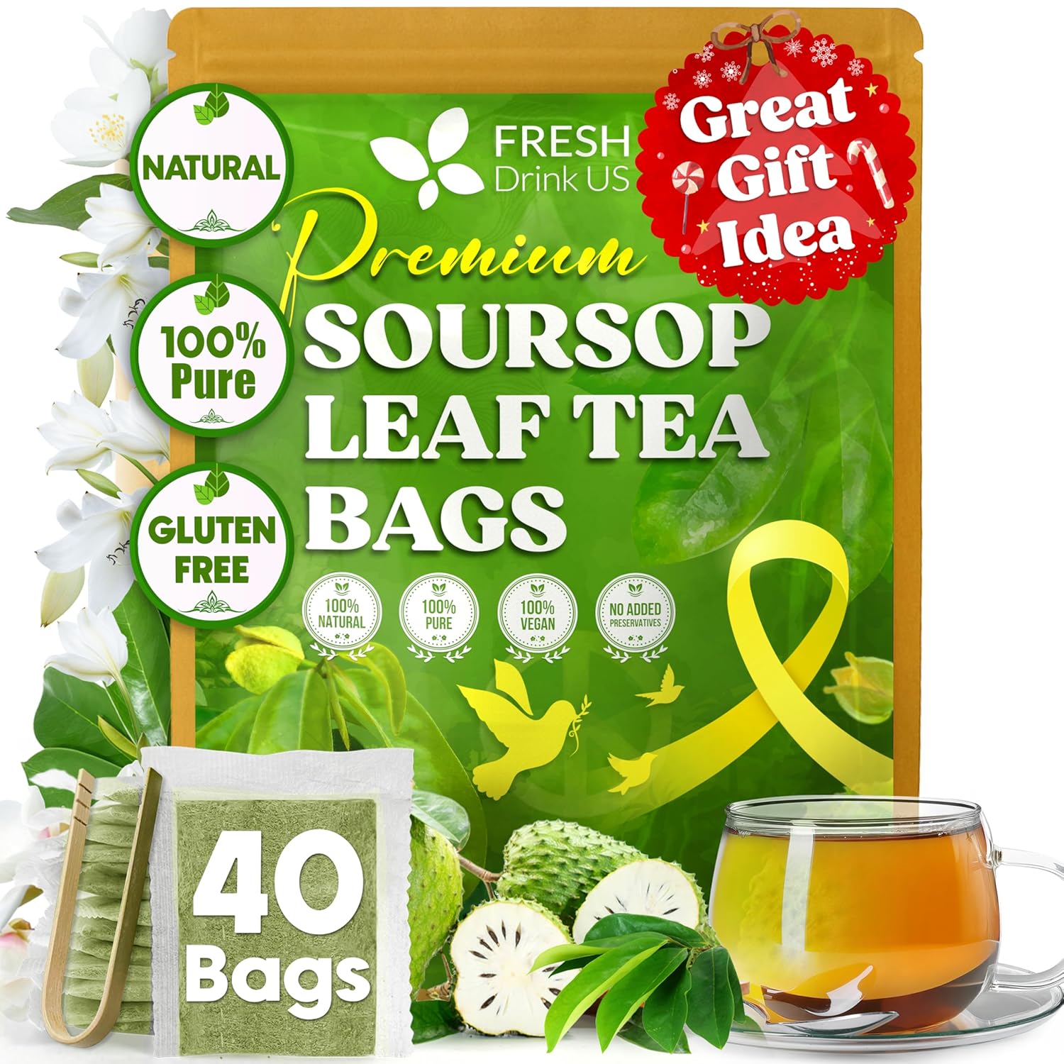 Soursop Leaves Tea Version 2