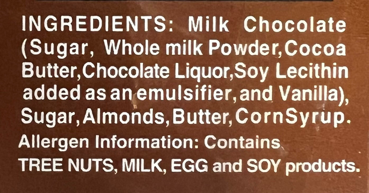 Owyhee Butter Toffee - Chunk Size - Chocolate - 1lb