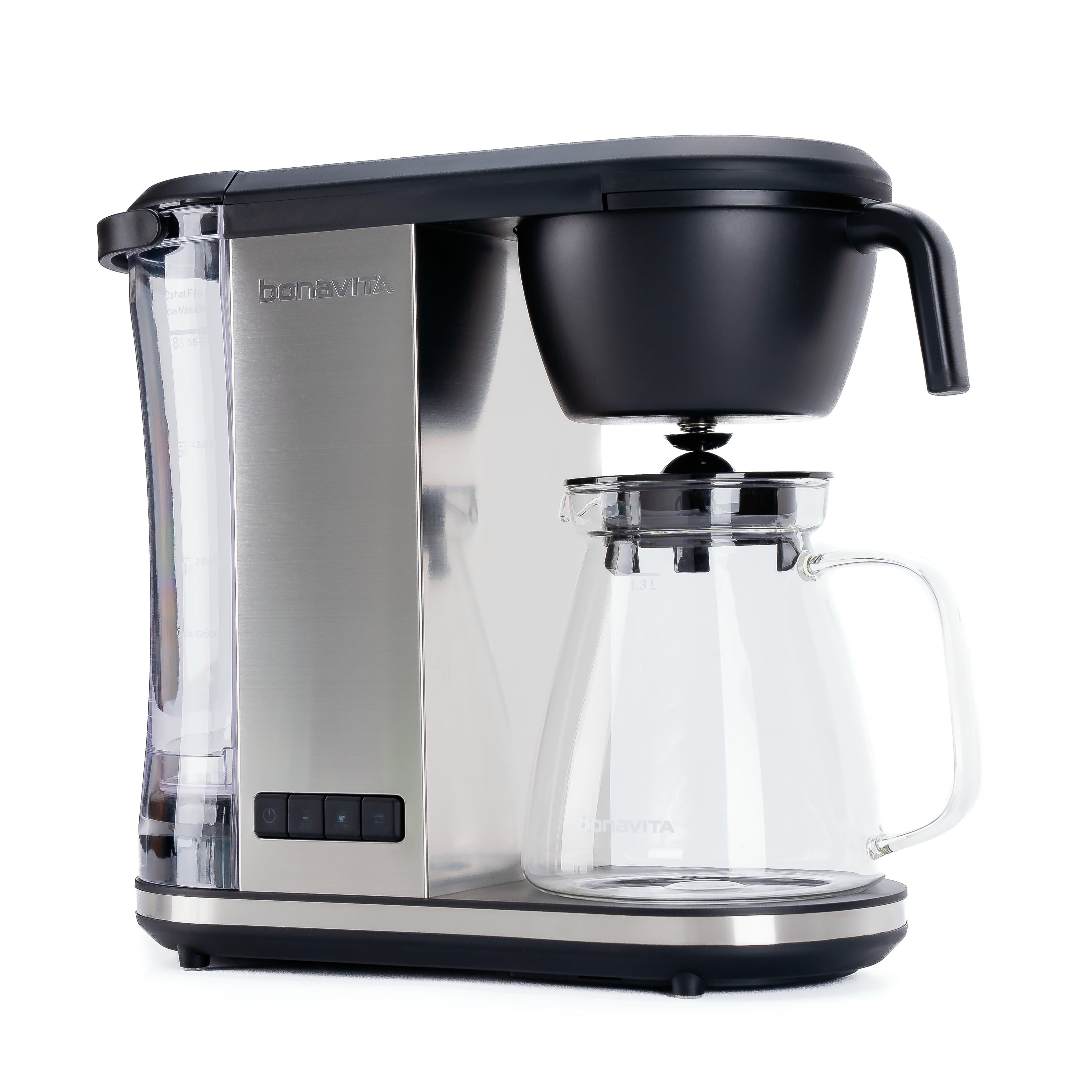 Enthusiast 8-Cup Drip Coffee Brewer with 1.3L Thermal or Glass Carafe