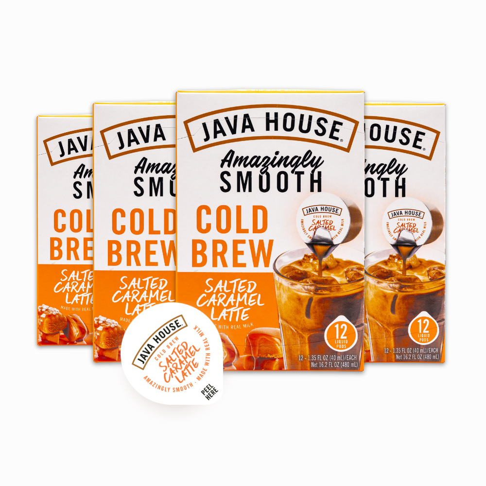 Java House Latte Cold Brew Coffee Pods - French Vanilla