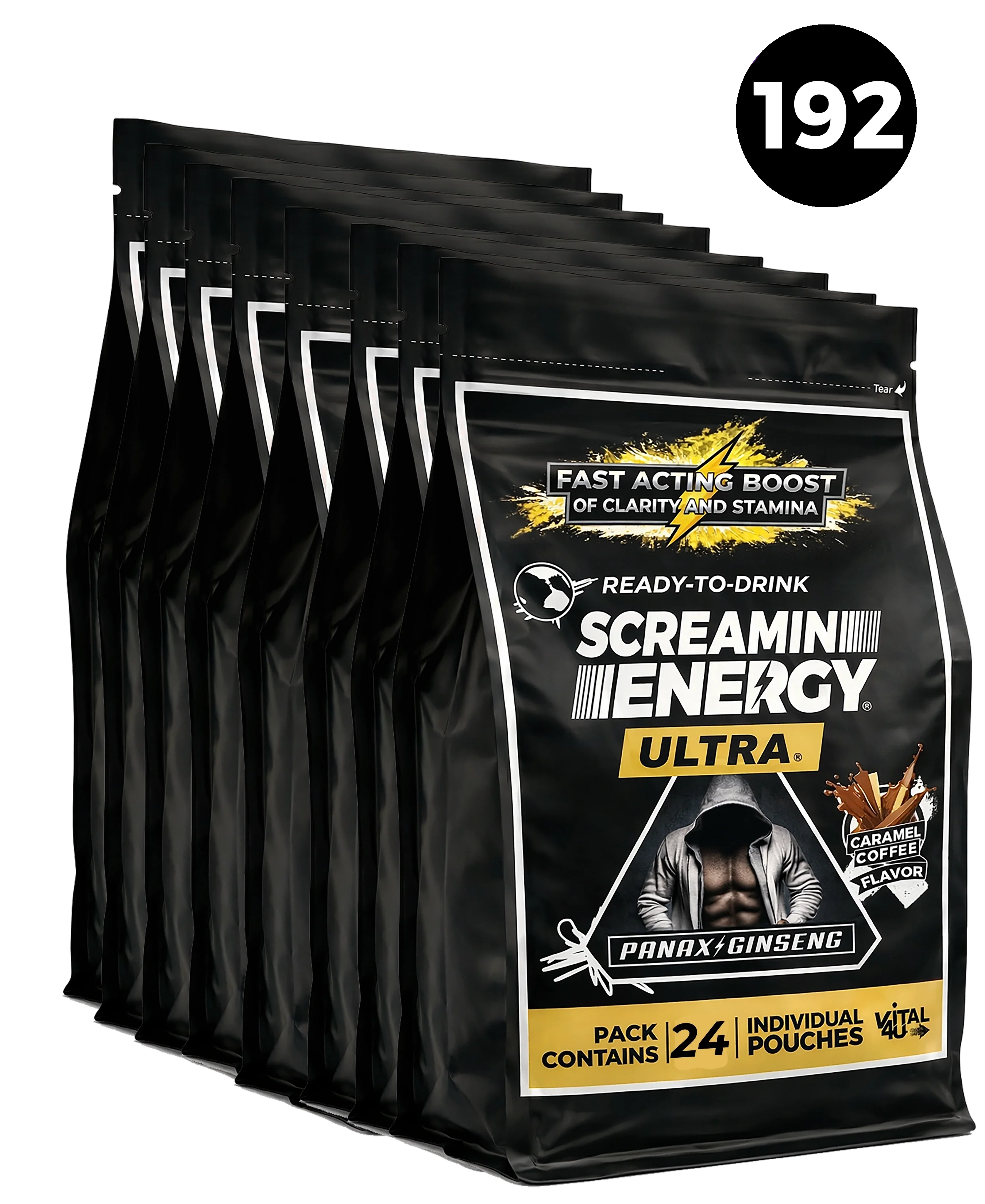 Screamin Energy Ultra Caramel Coffee