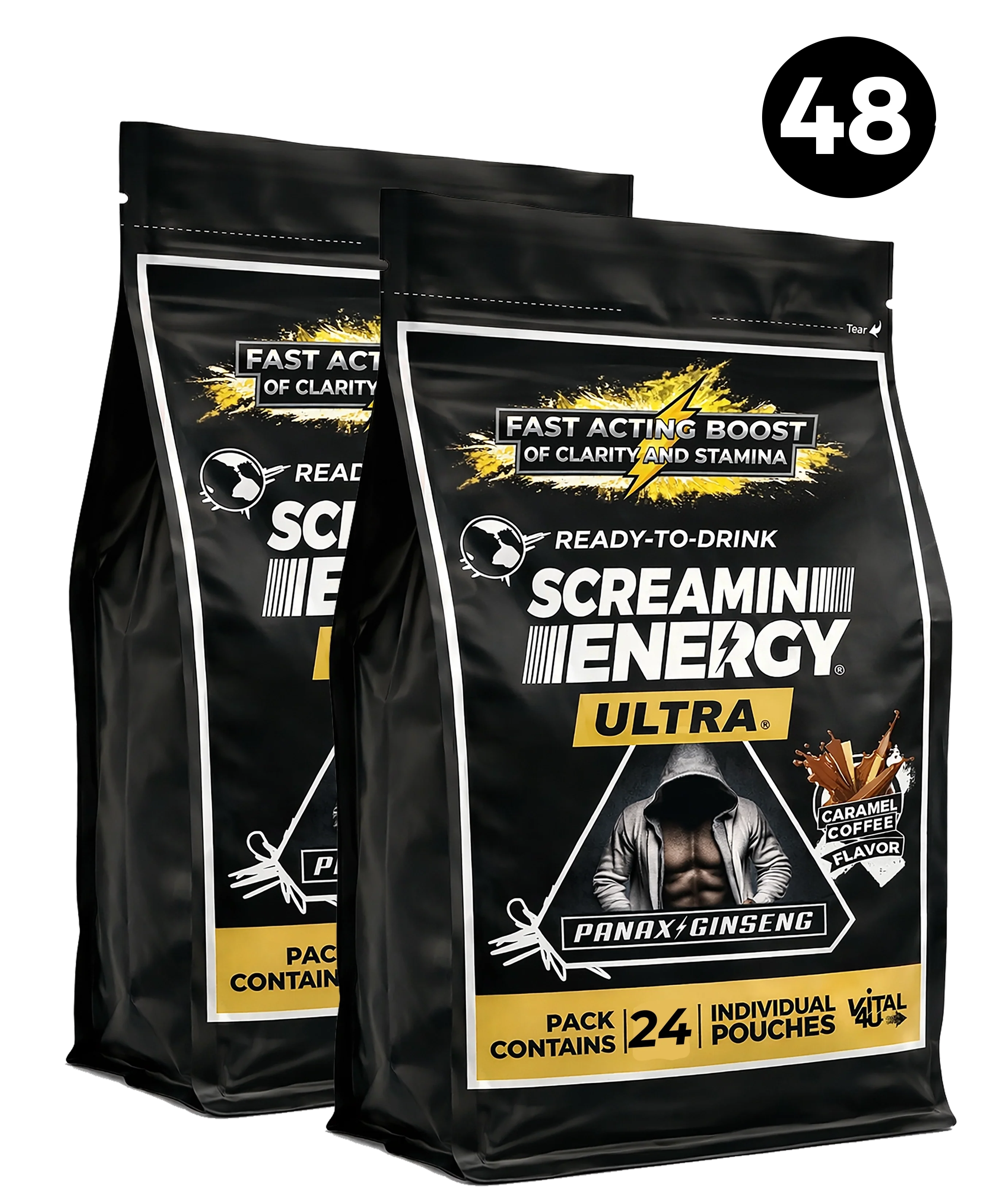 Screamin Energy Ultra Caramel Coffee