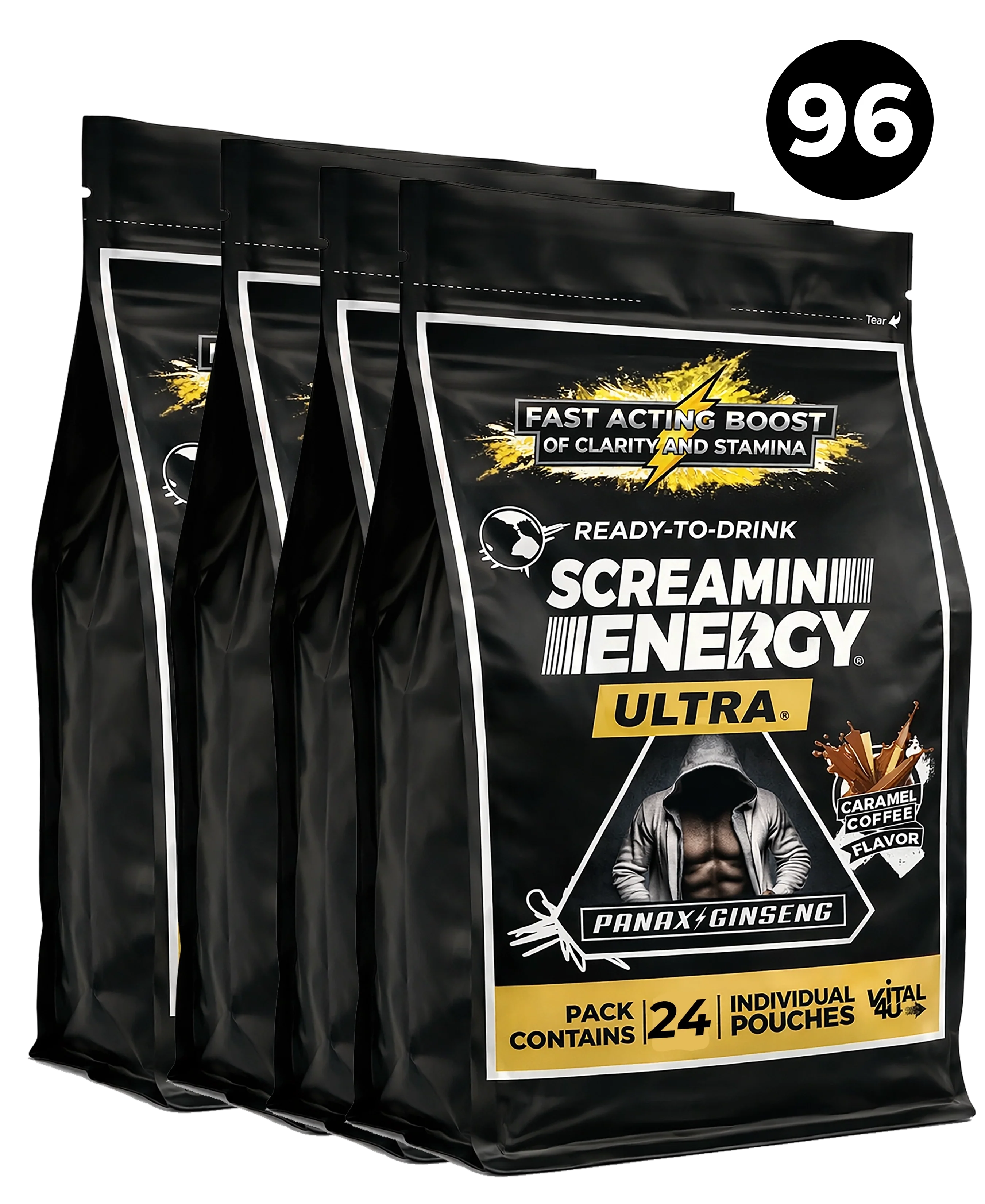 Screamin Energy Ultra Caramel Coffee