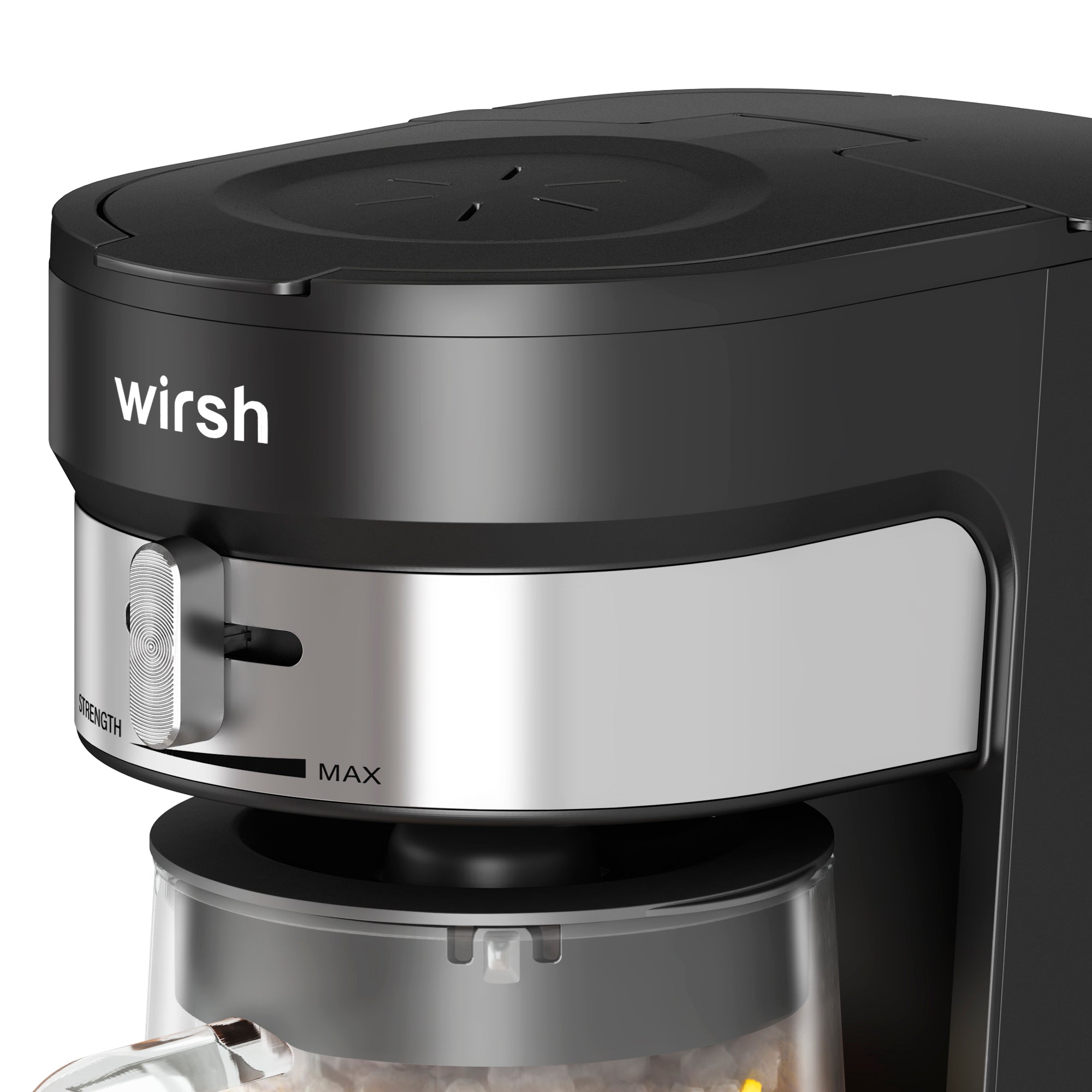 Wirsh Iced Coffee Maker,  Iced Tea Maker with 85 Ounce Pitcher,Strength Control and Reusable Filter